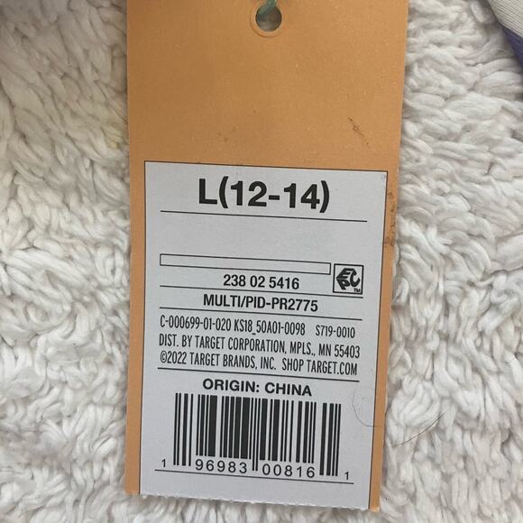 New Kona Sol Multi Color Strapless Halter Bikini Top Size Large - Picture 7 of 7